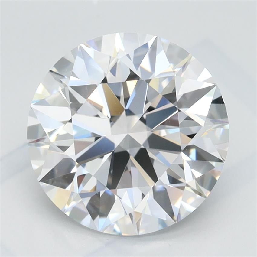 2.37ct D VVS2 Rare Carat Ideal Cut Round Lab Grown Diamond
