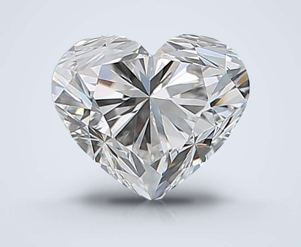 0.51 Carat Heart Natural Diamond