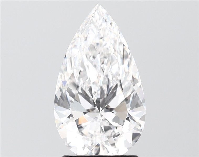 3.00 Carat Pear Lab Diamond