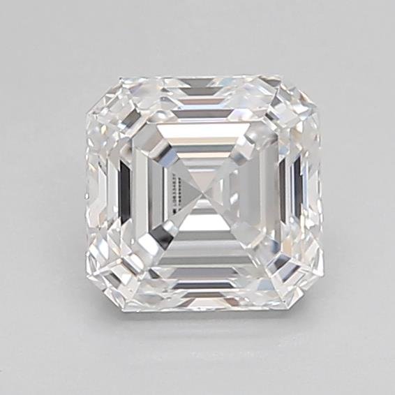 1.07ct D VVS2 Rare Carat Ideal Cut Asscher Lab Grown Diamond