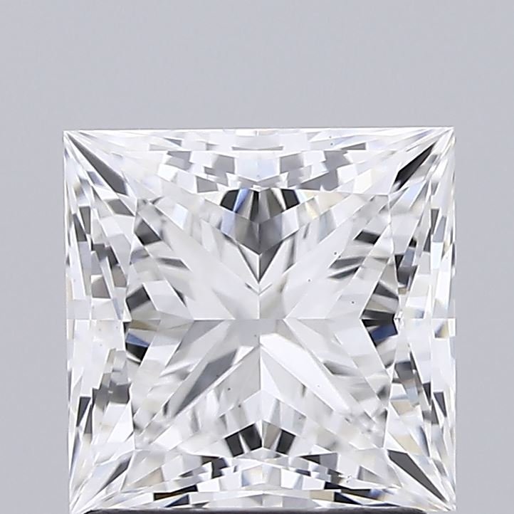 8.04ct H VS2 Rare Carat Ideal Cut Asscher Lab Grown Diamond