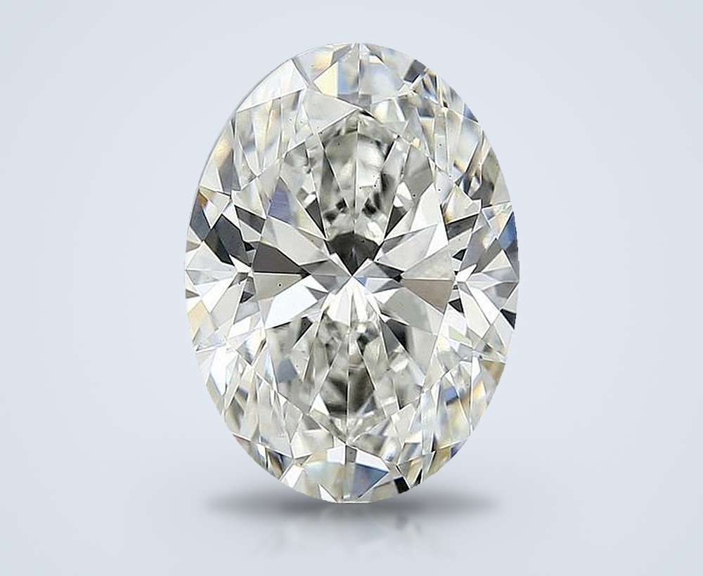 7.10 Carat Oval Lab Diamond