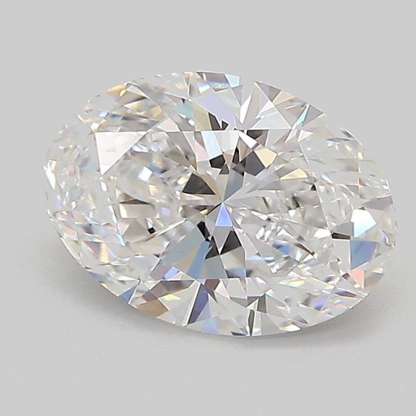 2.06ct D VVS2 Rare Carat Ideal Cut Oval Lab Grown Diamond