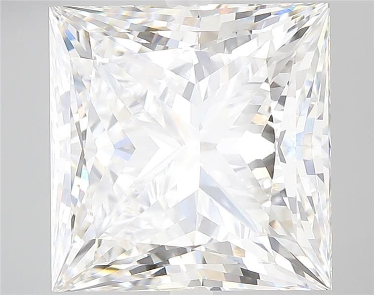 10.27ct F VVS2 Rare Carat Ideal Cut Princess Lab Grown Diamond