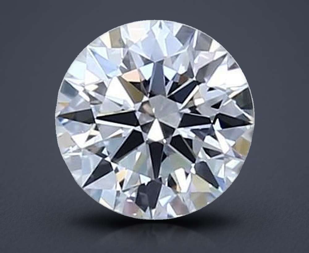 0.57 Carat Round Natural Diamond