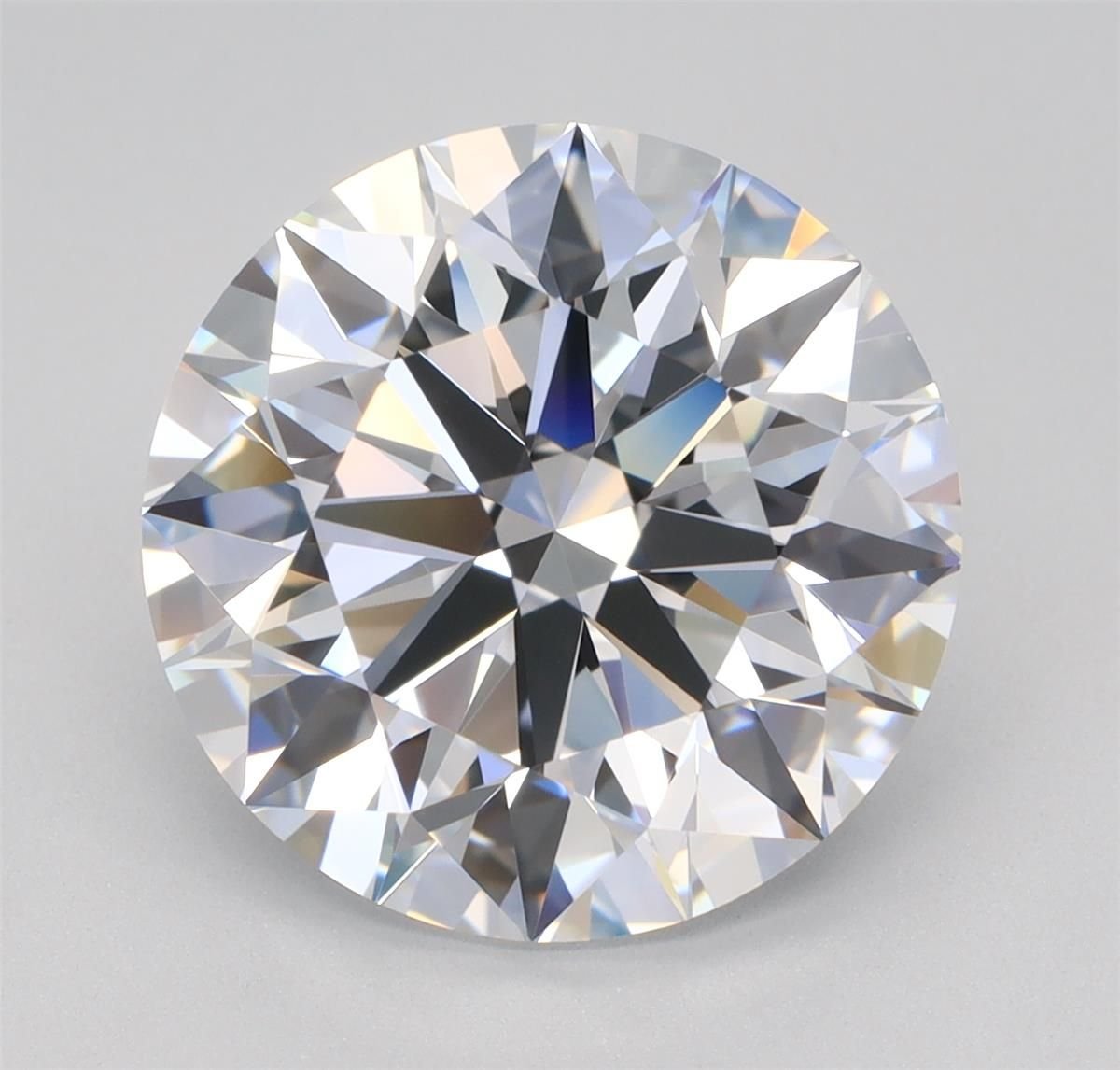 4.60ct D VVS1 Rare Carat Ideal Cut Round Lab Grown Diamond