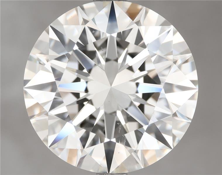 5.01ct G VS2 Rare Carat Ideal Cut Round Diamond