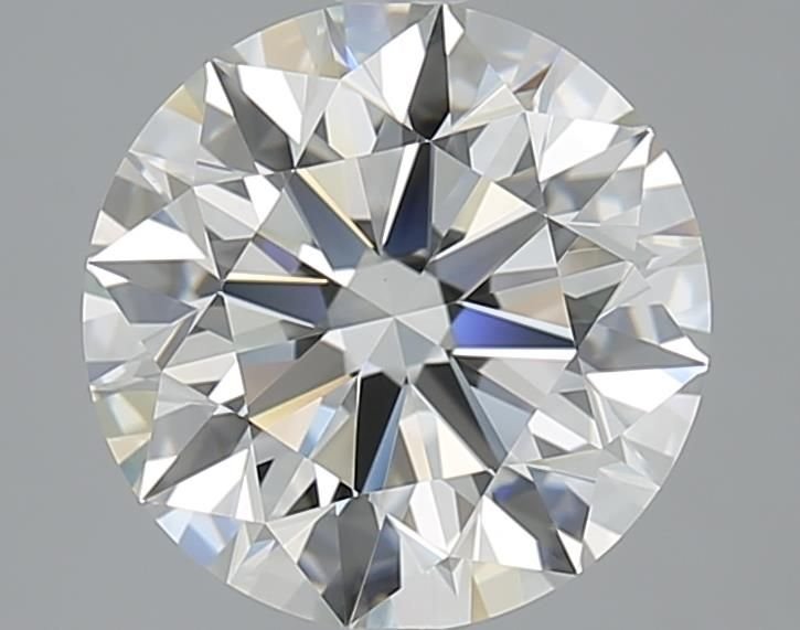 2.81ct I VVS2 Rare Carat Ideal Cut Round Diamond