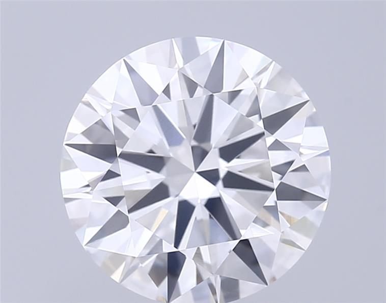 7.05ct D VVS2 Rare Carat Ideal Cut Round Lab Grown Diamond