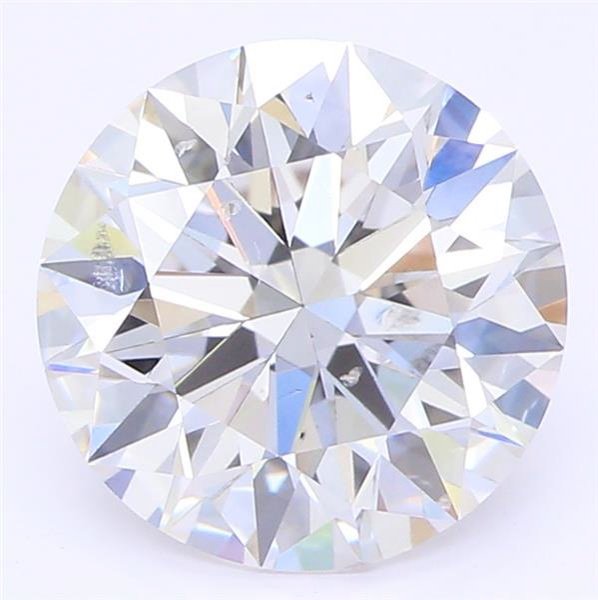 1.66ct H SI1 Rare Carat Ideal Cut Round Lab Grown Diamond