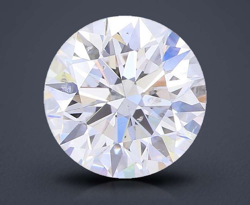 1.66 Carat Round Lab Diamond