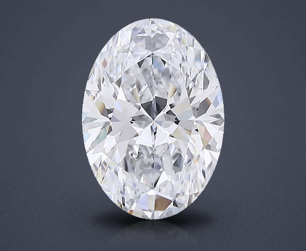 2.52 Carat Oval Lab Diamond