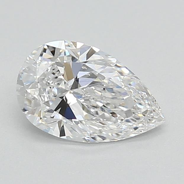0.72ct D VVS2 Rare Carat Ideal Cut Pear Lab Grown Diamond
