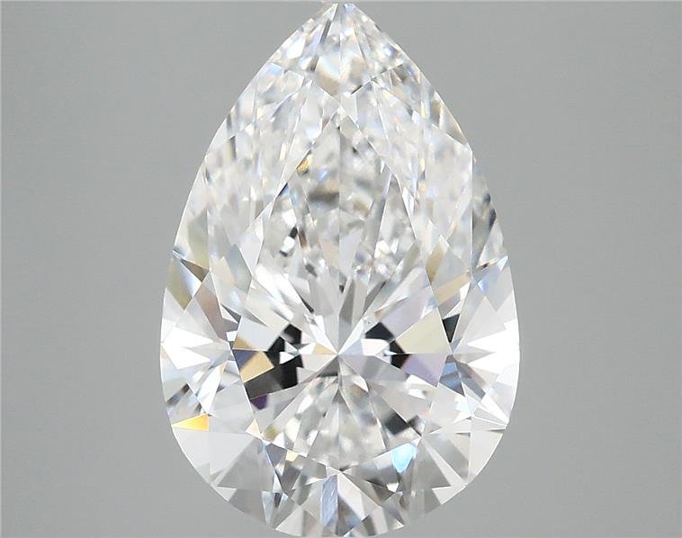 4.09 Carat Pear Lab Diamond