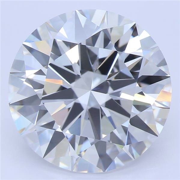 5.03ct E VVS2 Rare Carat Ideal Cut Round Lab Grown Diamond
