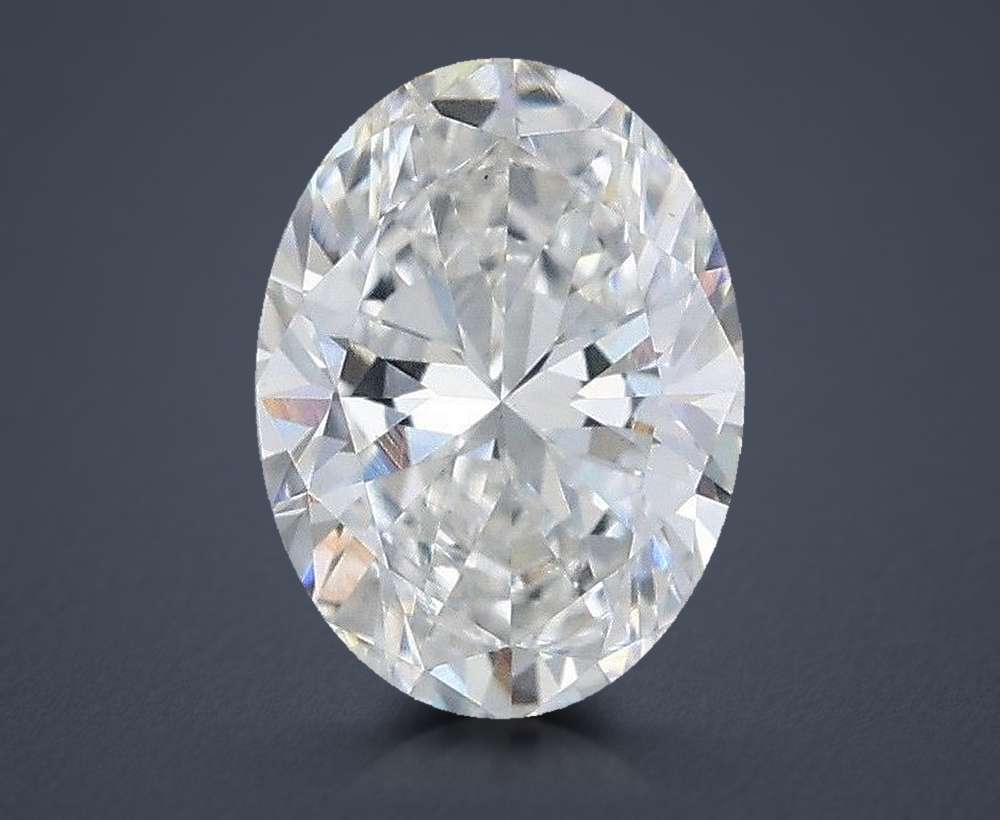0.60 Carat Oval Lab Diamond