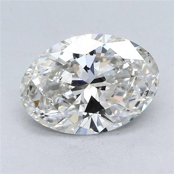 2.26ct H VS1 Rare Carat Ideal Cut Oval Lab Grown Diamond