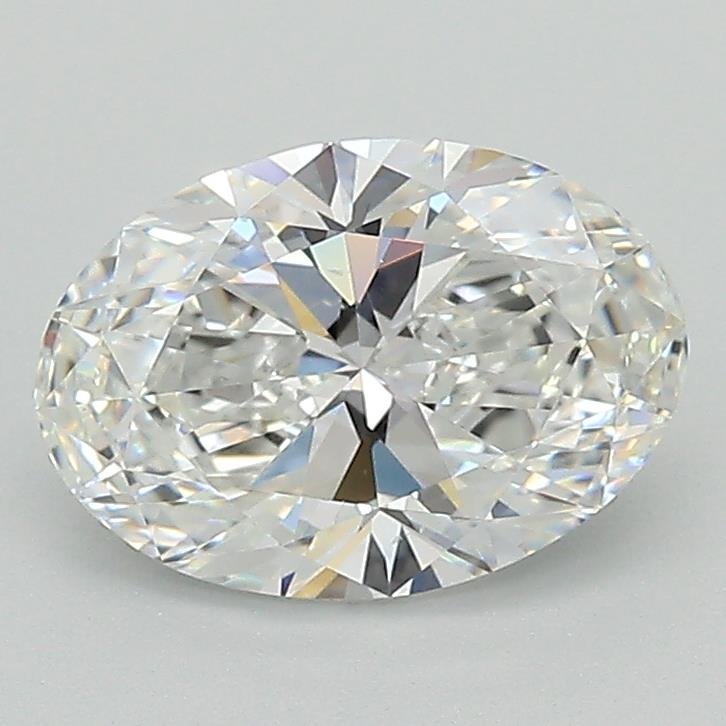 1.50ct F VS2 Rare Carat Ideal Cut Oval Lab Grown Diamond