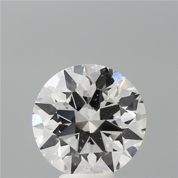 6.31ct J SI1 Rare Carat Ideal Cut Round Diamond