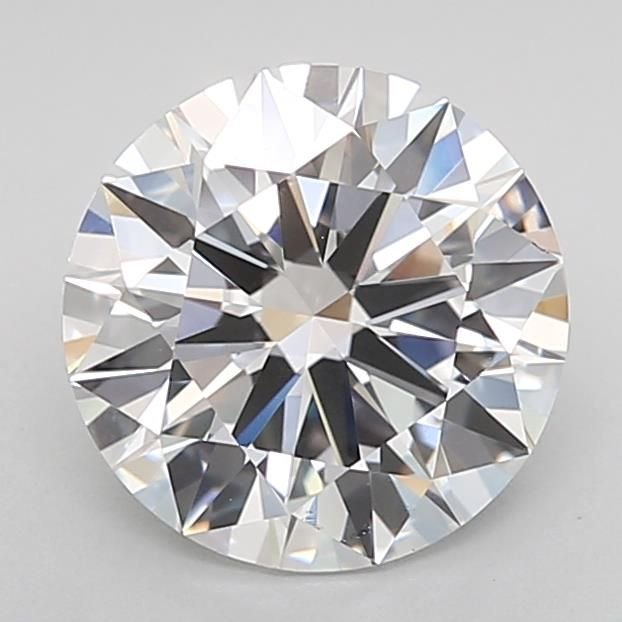 2.24ct D VVS2 Rare Carat Ideal Cut Round Lab Grown Diamond