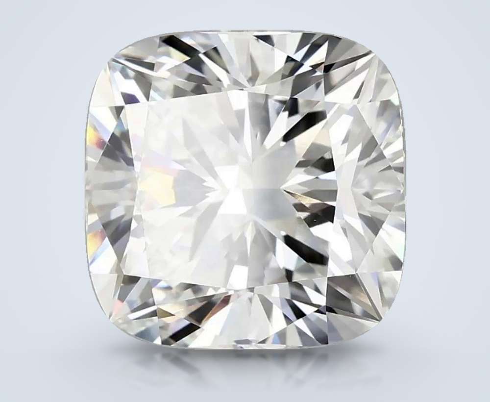 6.46 Carat Cushion Lab Diamond