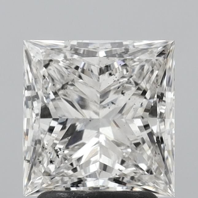 2.18ct H SI1 Very Good Cut Princess Lab Grown Diamond