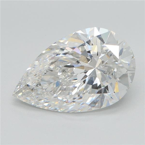 2.00ct F VS1 Rare Carat Ideal Cut Pear Lab Grown Diamond