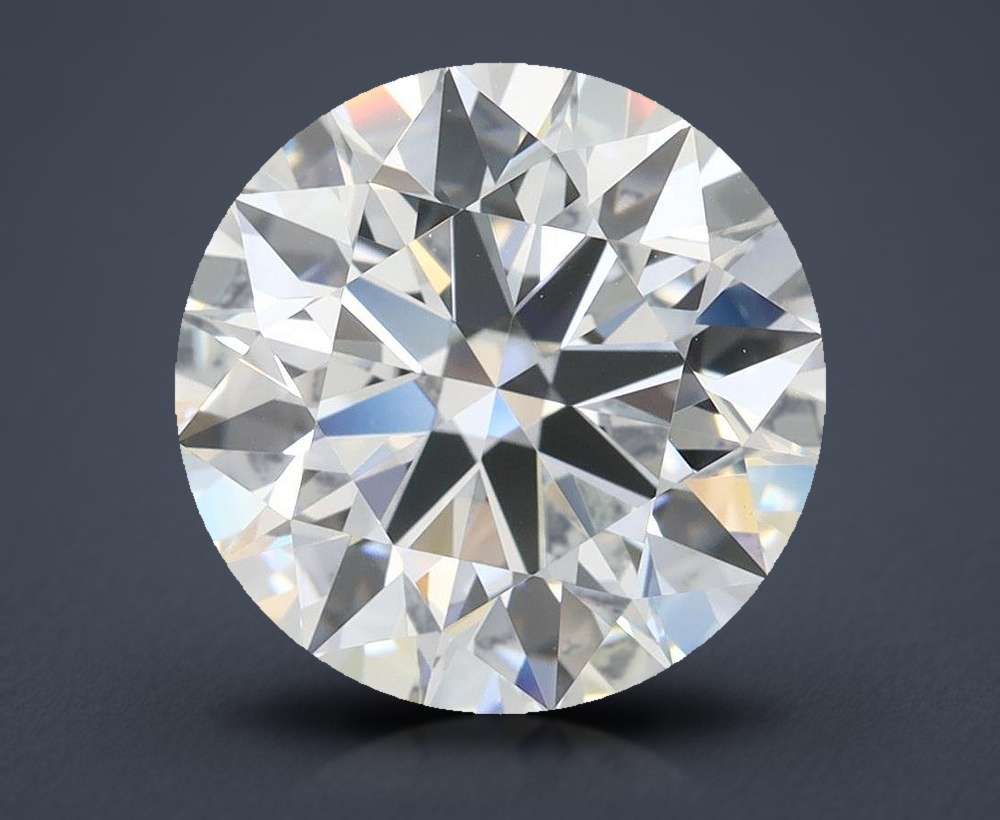 4.34 Carat Round Lab Diamond