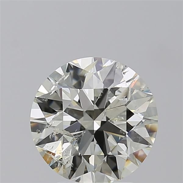 3.00ct I SI2 Very Good Cut Round Diamond