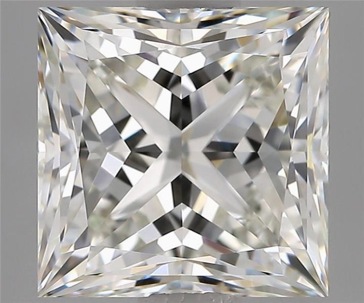 3.20ct J VVS1 Rare Carat Ideal Cut Princess Diamond