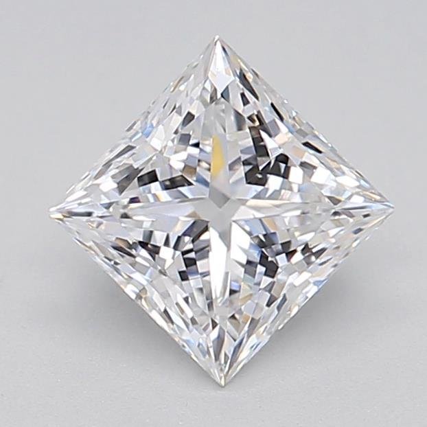 0.69ct D VS1 Rare Carat Ideal Cut Princess Lab Grown Diamond