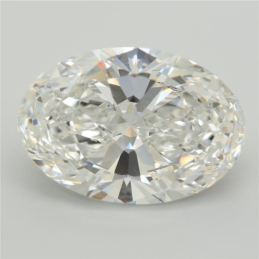 14.45ct F VS1 Very Good Cut Oval Lab Grown Diamond