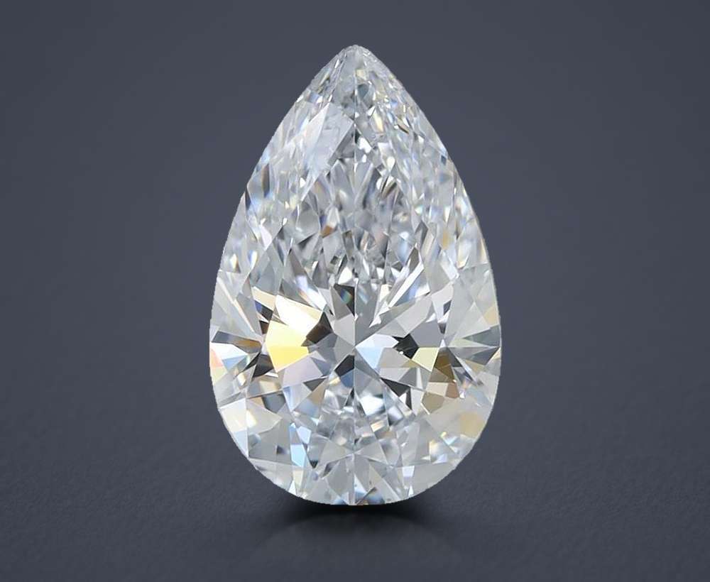 1.57 Carat Pear Lab Diamond