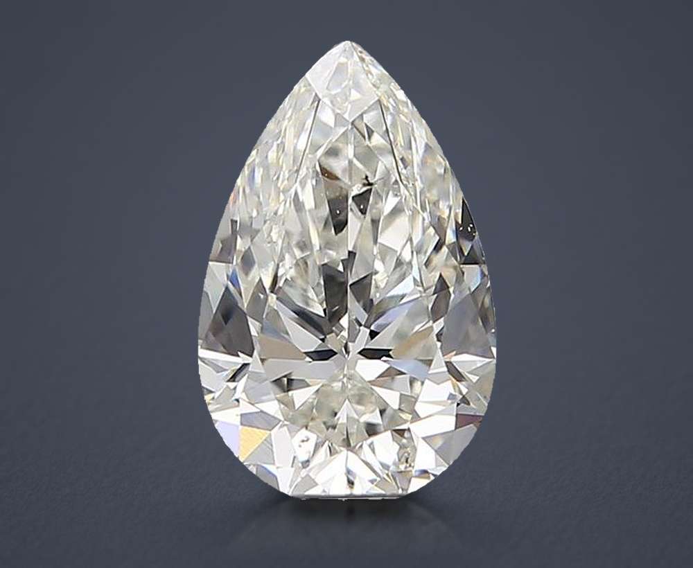 0.92 Carat Pear Natural Diamond