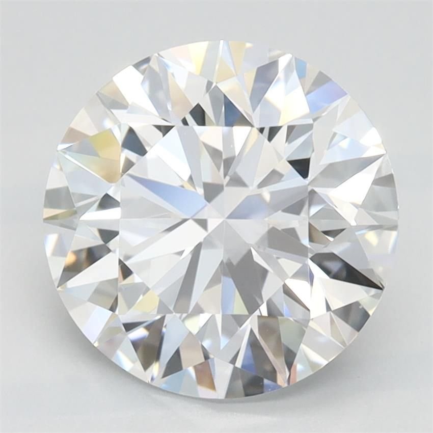 2.51ct D IF Rare Carat Ideal Cut Round Lab Grown Diamond