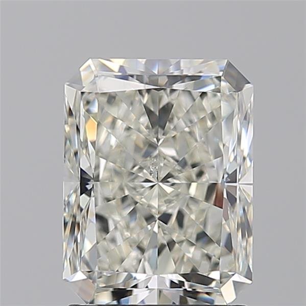2.01ct J SI2 Rare Carat Ideal Cut Radiant Diamond