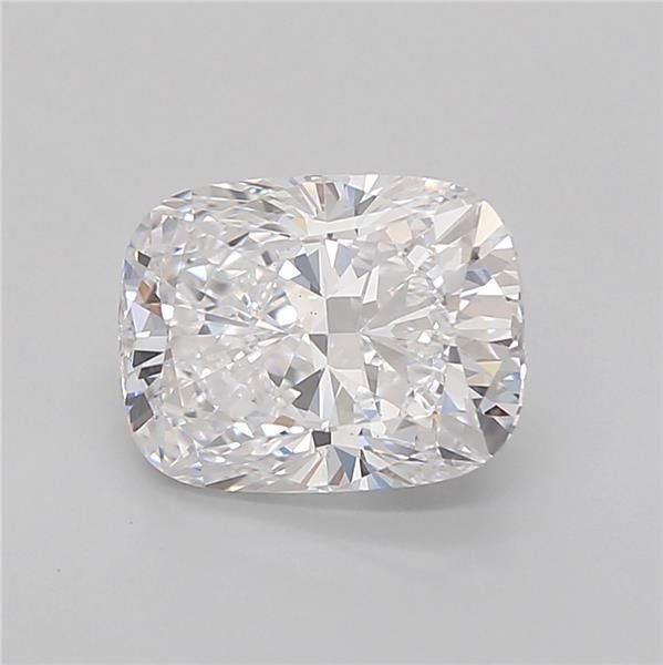 3.05ct D VS1 Rare Carat Ideal Cut Cushion Lab Grown Diamond
