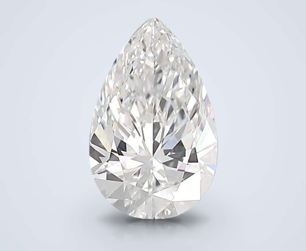 1.00 Carat Pear Lab Diamond