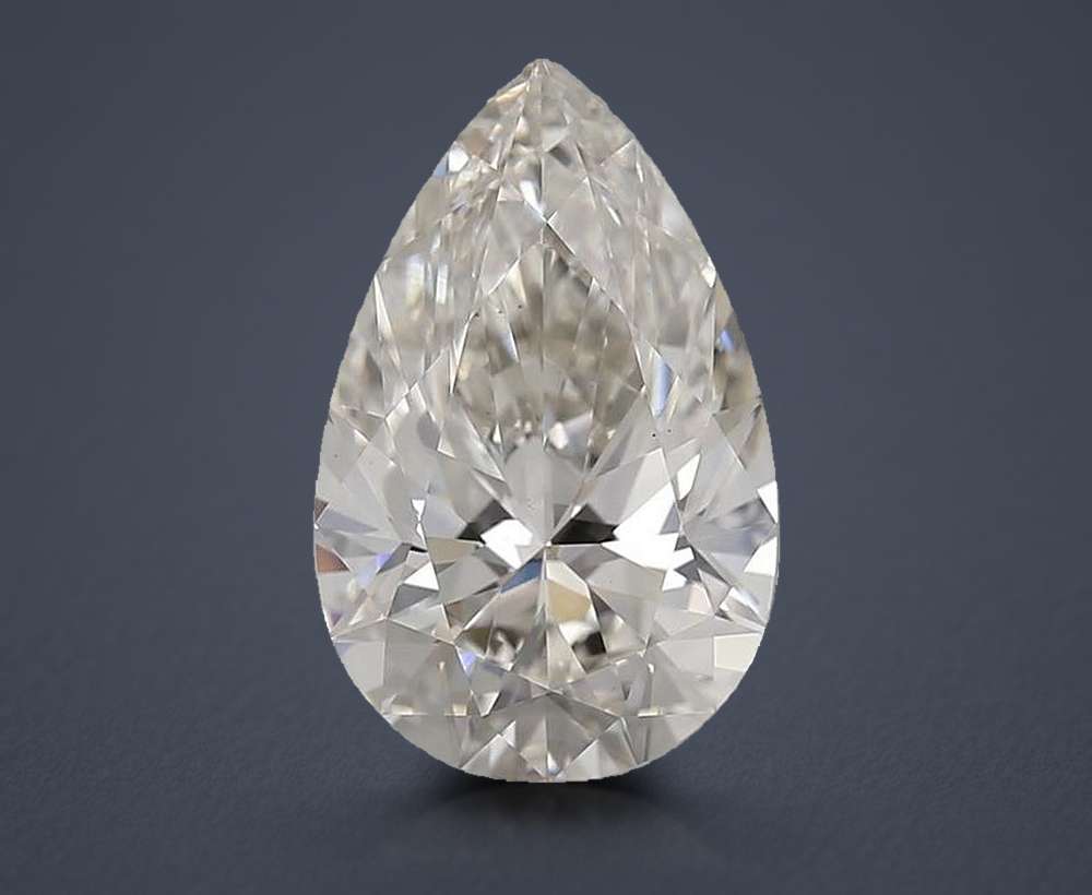 2.43 Carat Pear Lab Diamond