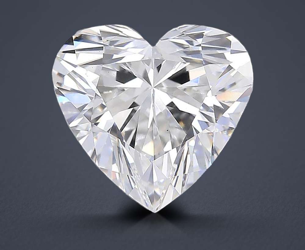 6.85 Carat Heart Lab Diamond