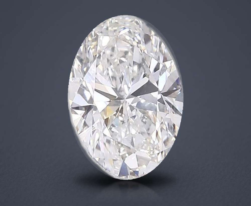 5.19 Carat Oval Lab Diamond