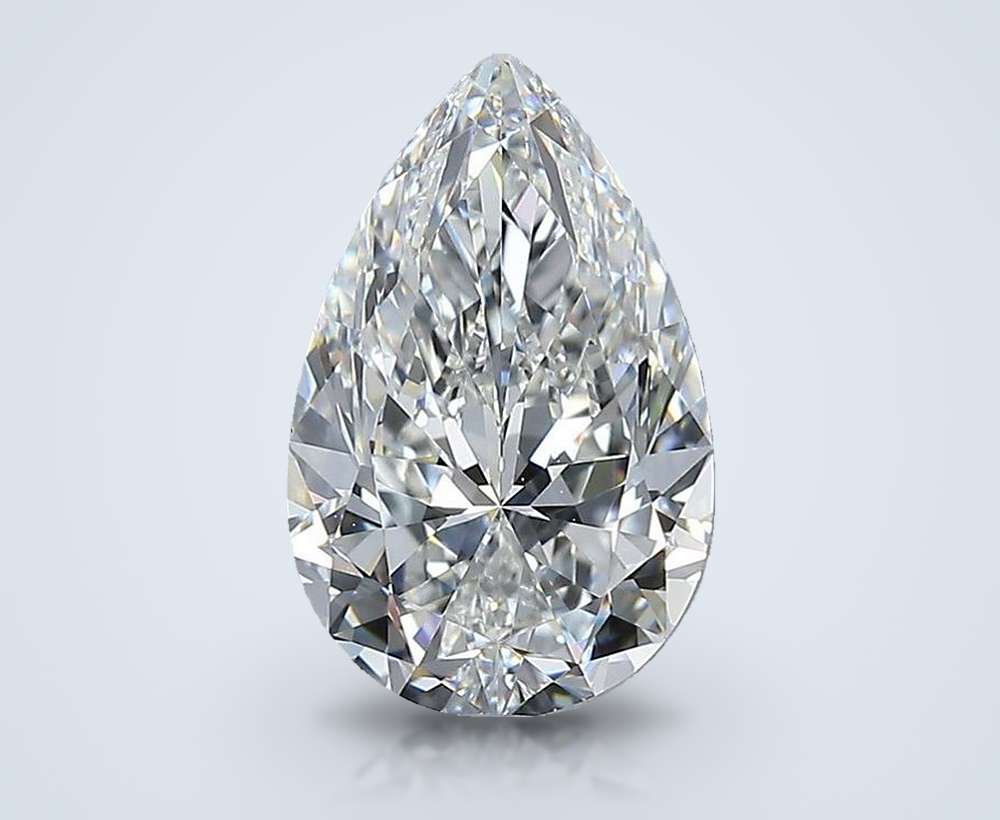 2.51 Carat Pear Natural Diamond
