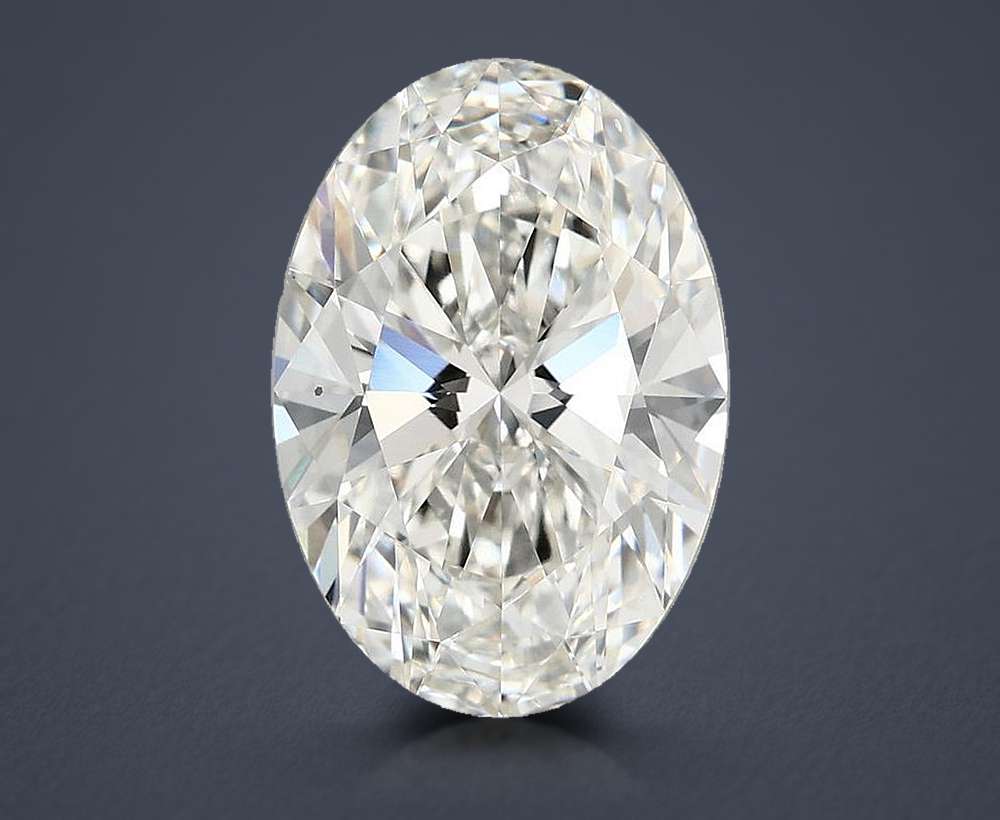 4.63 Carat Oval Lab Diamond
