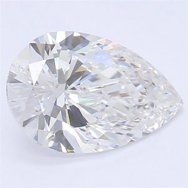 0.60ct E VS1 Rare Carat Ideal Cut Pear Lab Grown Diamond