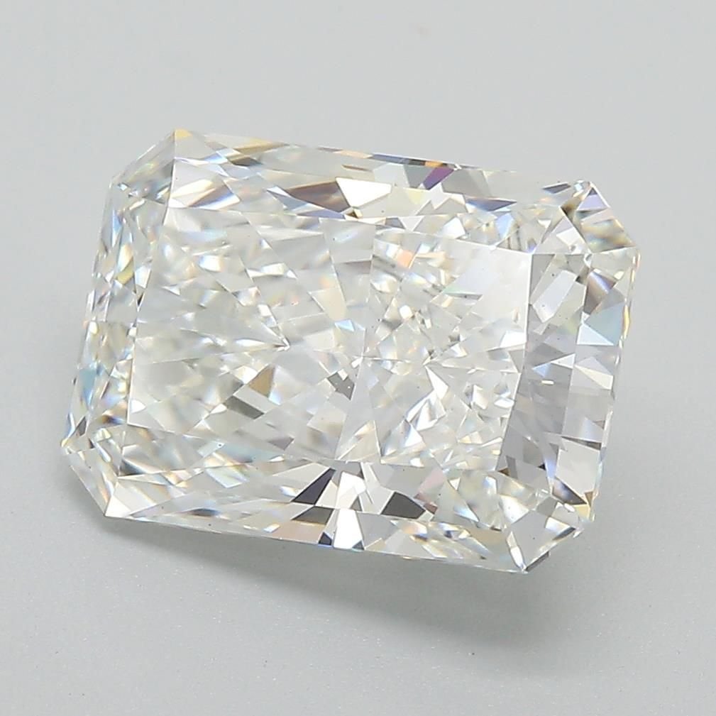 4.05ct F VS1 Rare Carat Ideal Cut Radiant Lab Grown Diamond