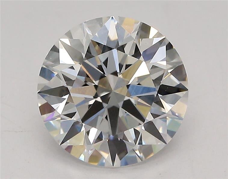 2.08ct E VVS2 Rare Carat Ideal Cut Round Lab Grown Diamond