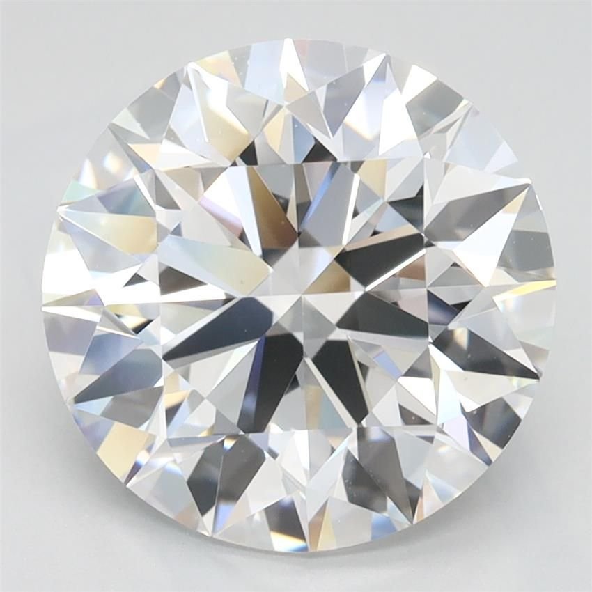 3.37ct D IF Rare Carat Ideal Cut Round Lab Grown Diamond