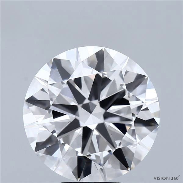 9.01 Carat Round Lab Diamond