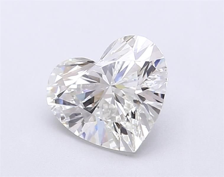 1.33ct F VS1 Rare Carat Ideal Cut Heart Lab Grown Diamond