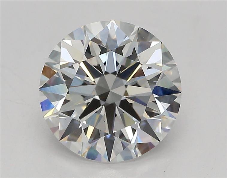 2.06ct D VS1 Rare Carat Ideal Cut Round Lab Grown Diamond
